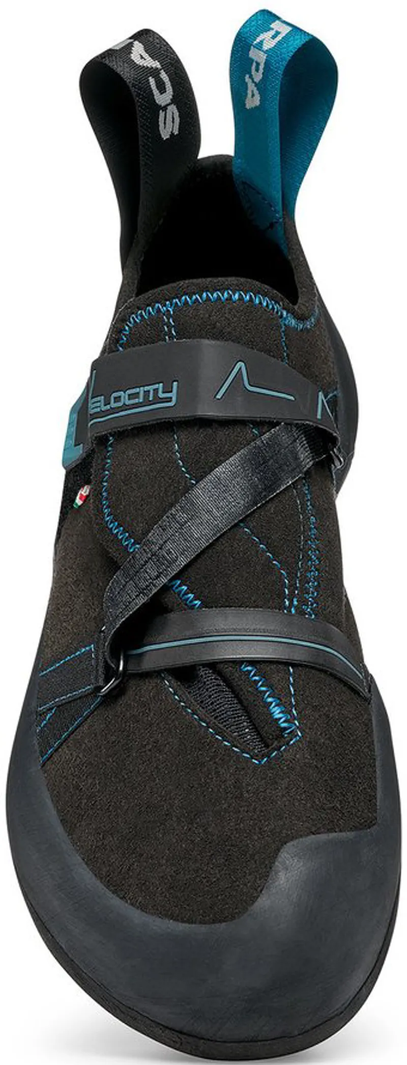 Scarpa Velocity Climbing Shoes - Black-Ottanio-2